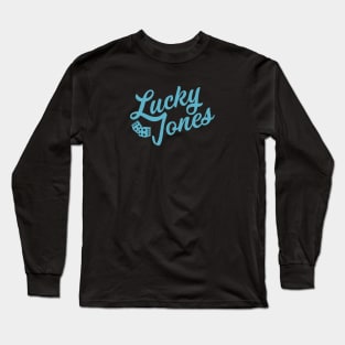 Lucky Jones Blue Dice Long Sleeve T-Shirt